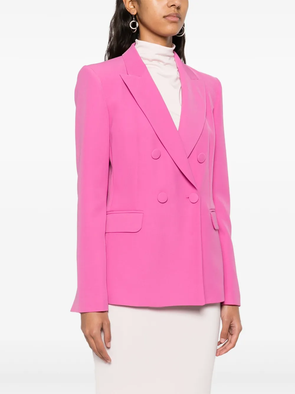 LIU JO Blazer met dubbele rij knopen Roze