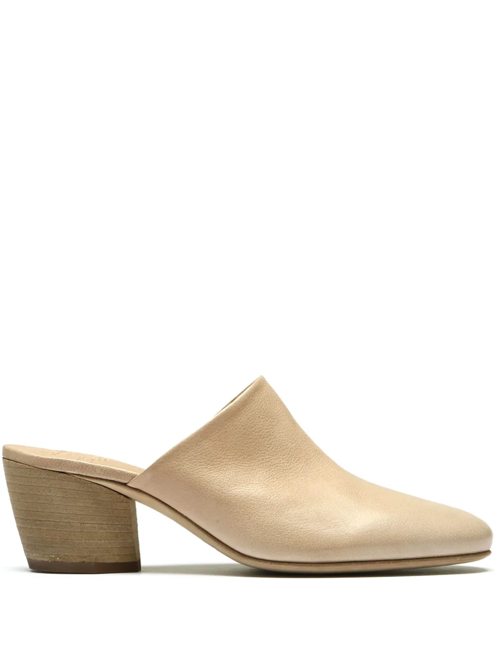 Officine Creative Beth 004 leather mules Neutrals