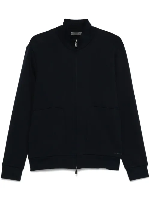 Sweat à détail zippé - Corneliani - Modalova