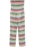 Missoni striped jumpsuit - Green