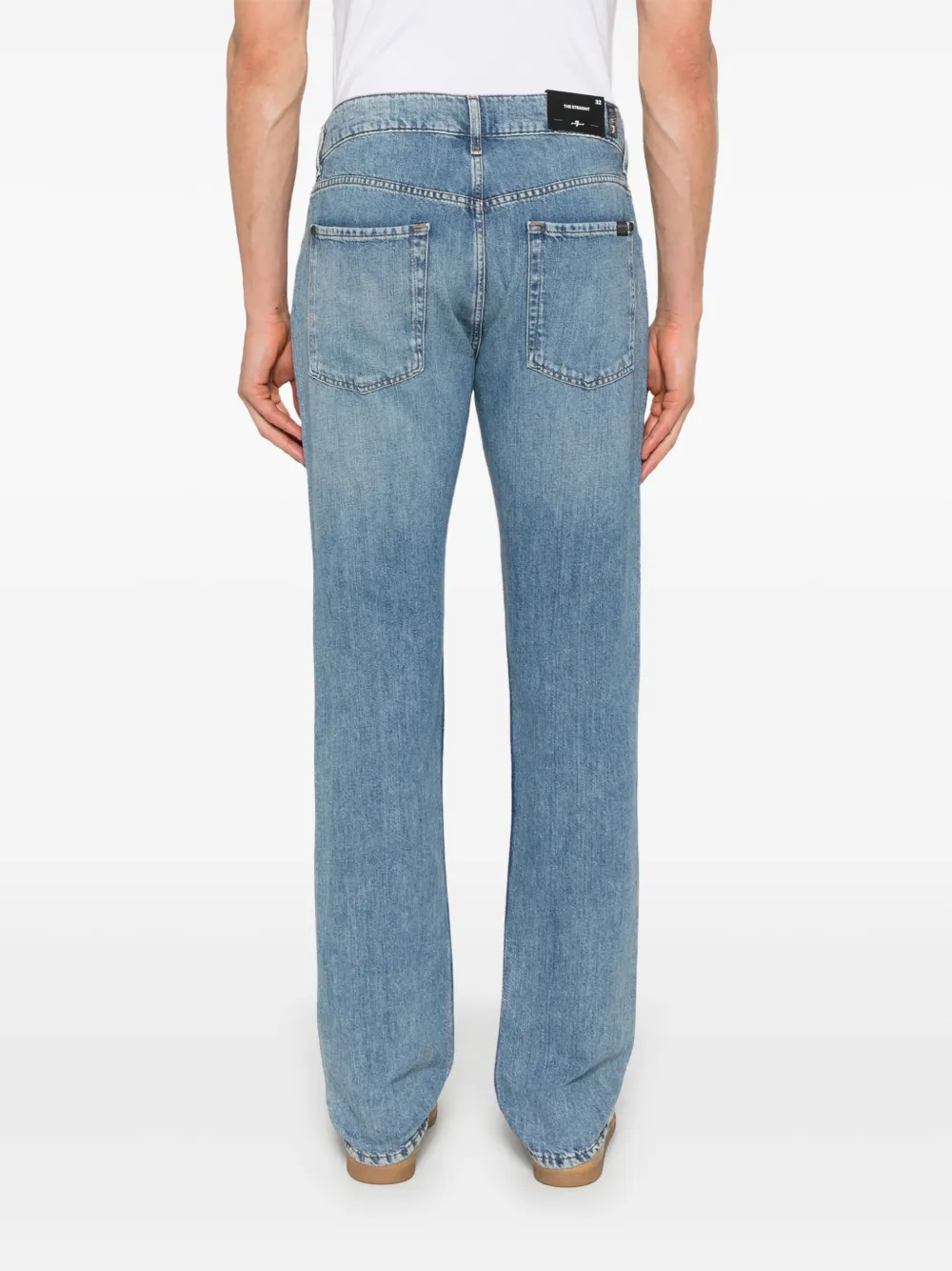7 For All Mankind Straight jeans Blauw