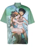 VETEMENTS Anime shirt - Green