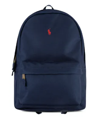 Polo Ralph Lauren ネイビー リュック POLO RALPH LAUREN KIDS Logo Backpack | Blue | FARFETCH