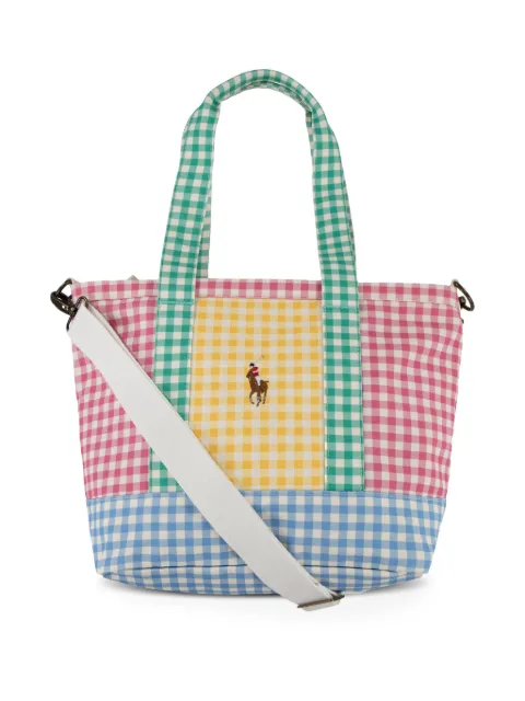 POLO RALPH LAUREN KIDS embroidered-logo bag