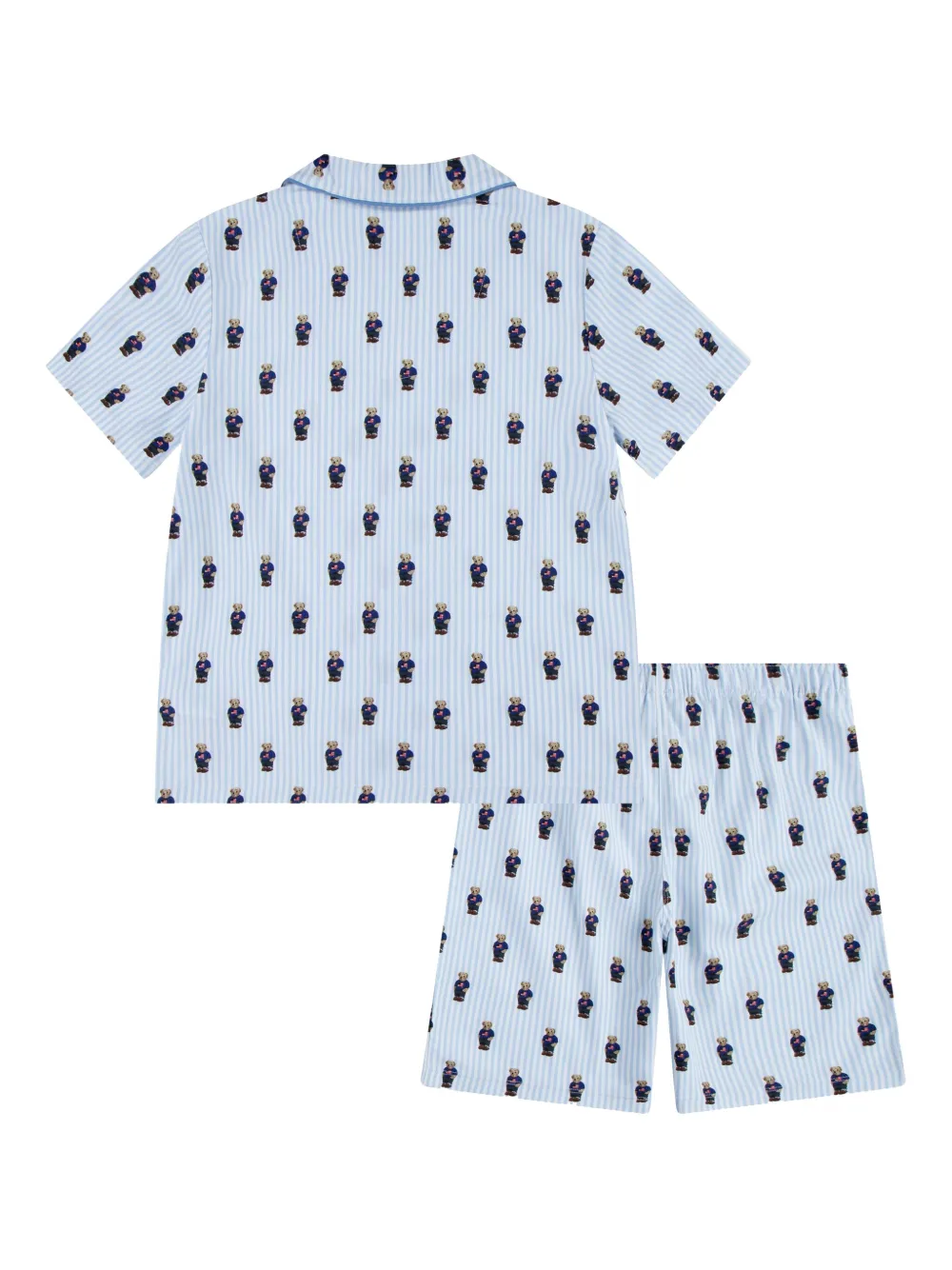 POLO RALPH LAUREN KIDS Bear-motif pyjamas - Blauw