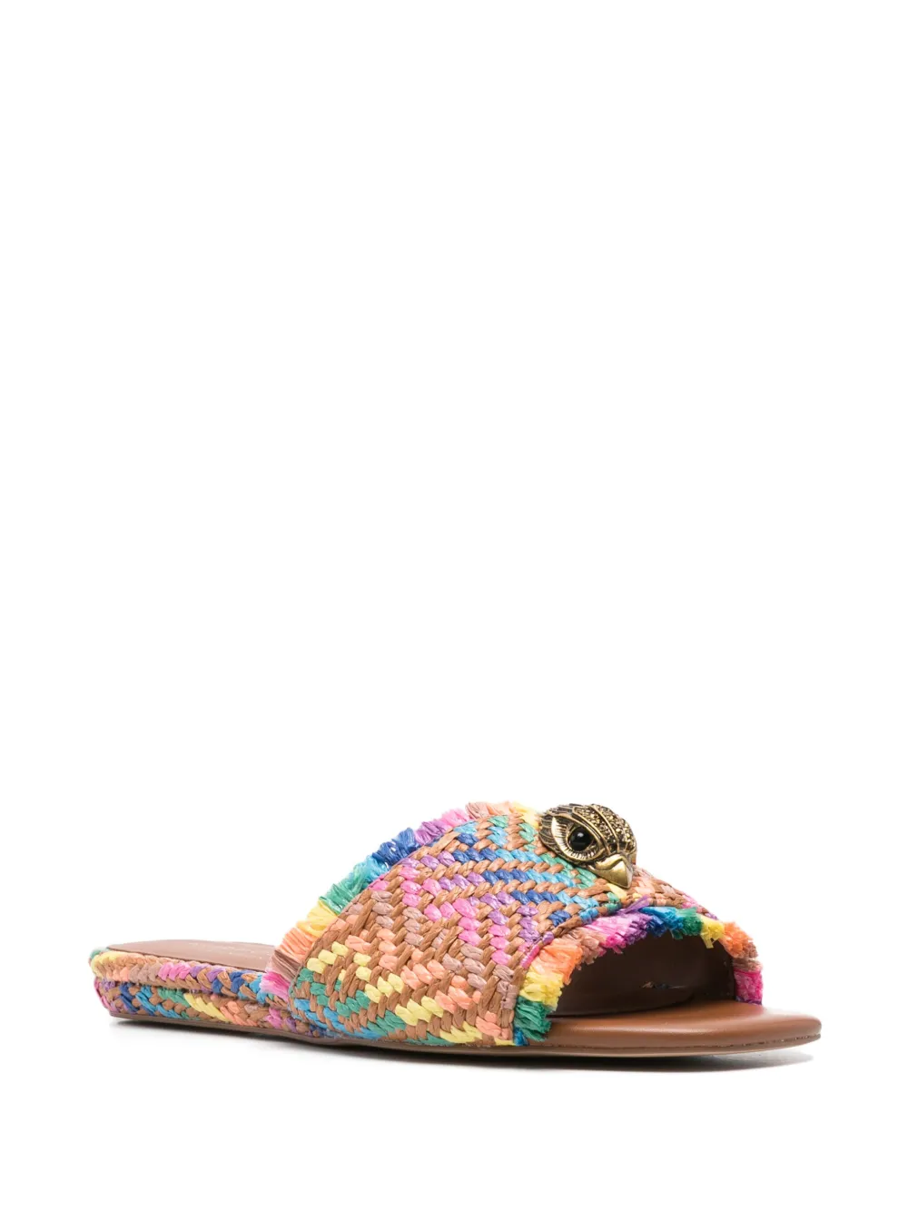 Kurt Geiger London Kensington slip-on sandalen Bruin