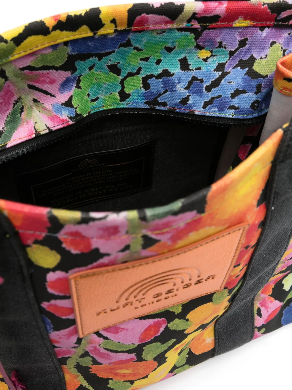 Kurt Geiger London Southbank grote shopper Oranje