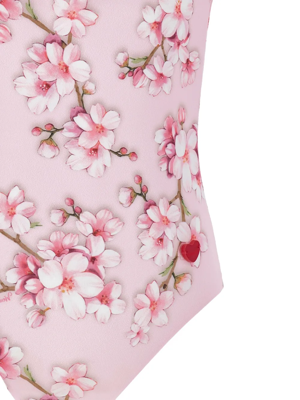 Monnalisa Badpak met bloemenprint Roze
