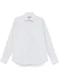 Canali check shirt - White