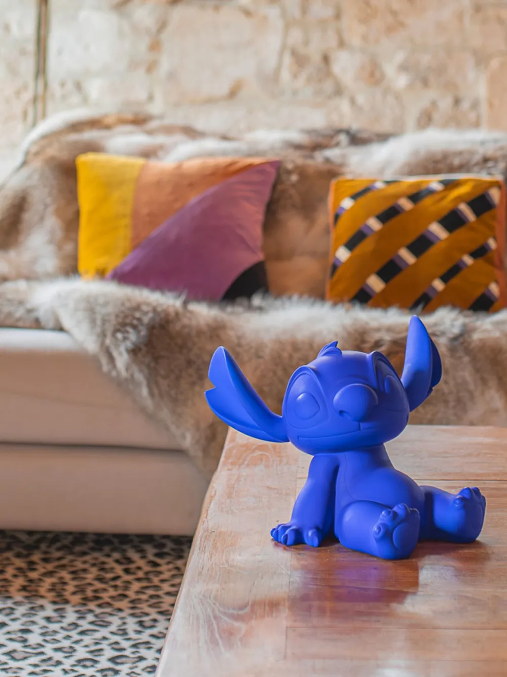 Leblon Delienne Stitch Sculpture In Blue