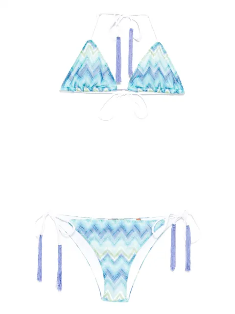 Missoni Bikini mit Zickzackmotiv