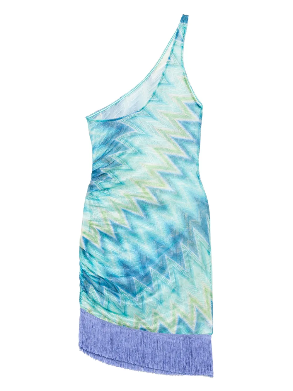 Missoni Asymmetrische jurk Blauw