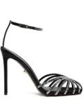 Alevì 110mm Crystal sandals - Black