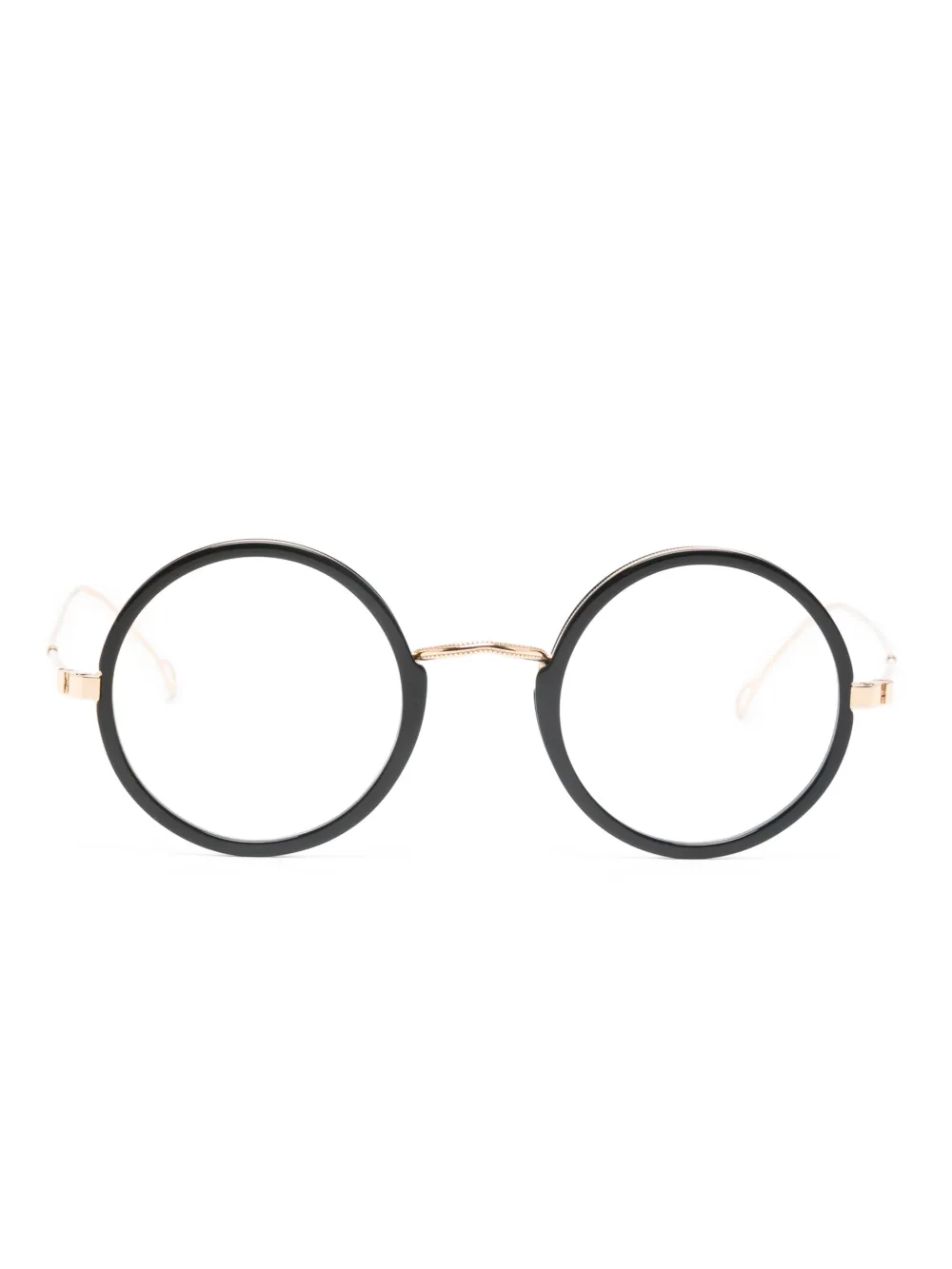 Gouverneur Audigier round-rame glasses | Black | Image 1