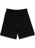 Moncler cotton track shorts - Black