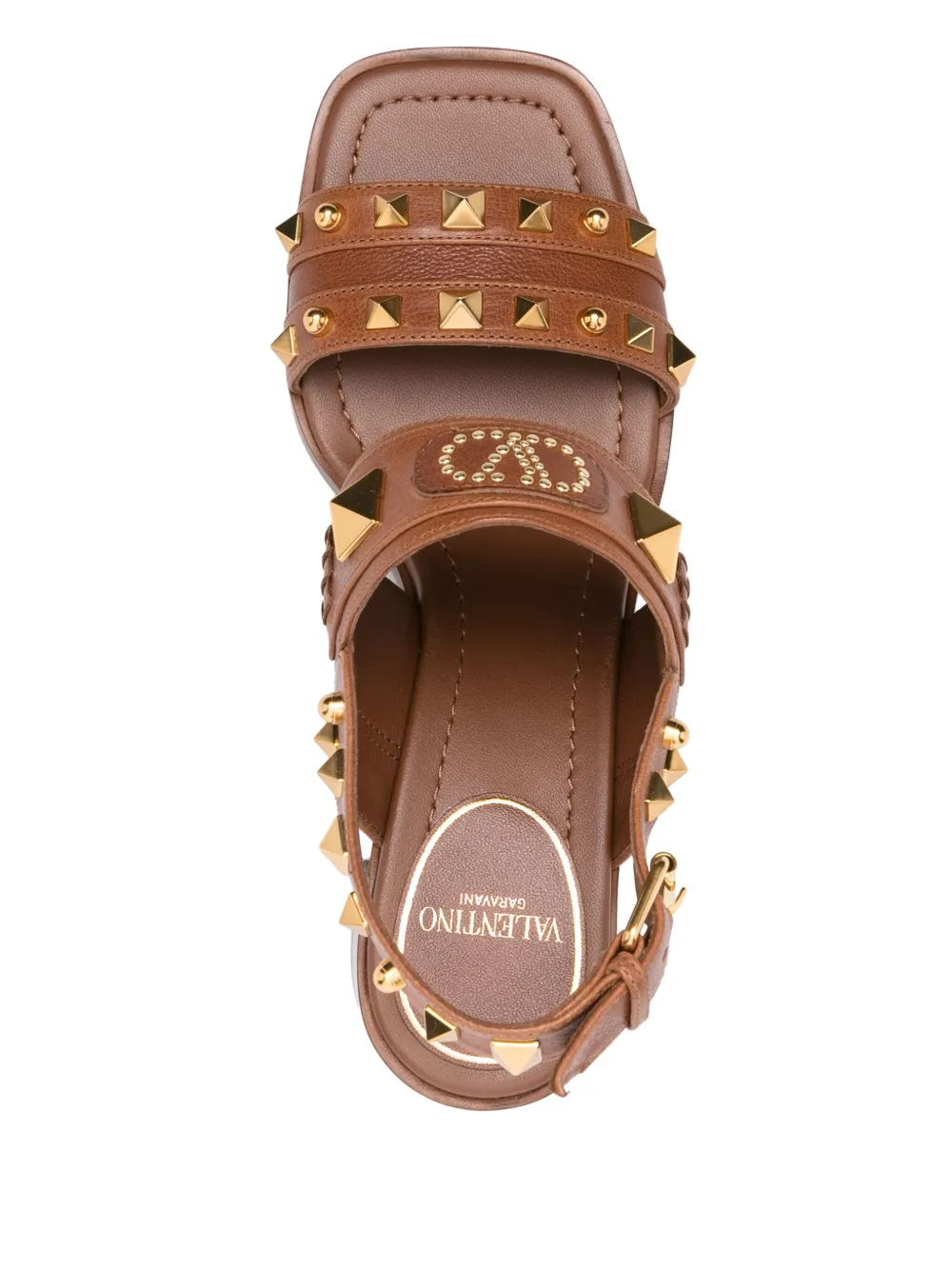 Valentino Garavani Rockstud sandals Bruin