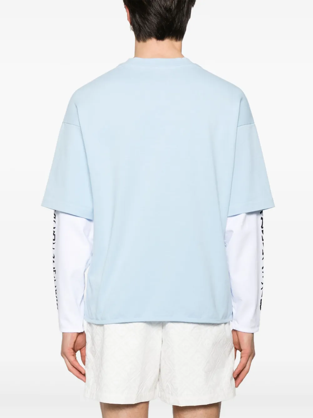 Casablanca Casa Way Skate T-shirt Blauw