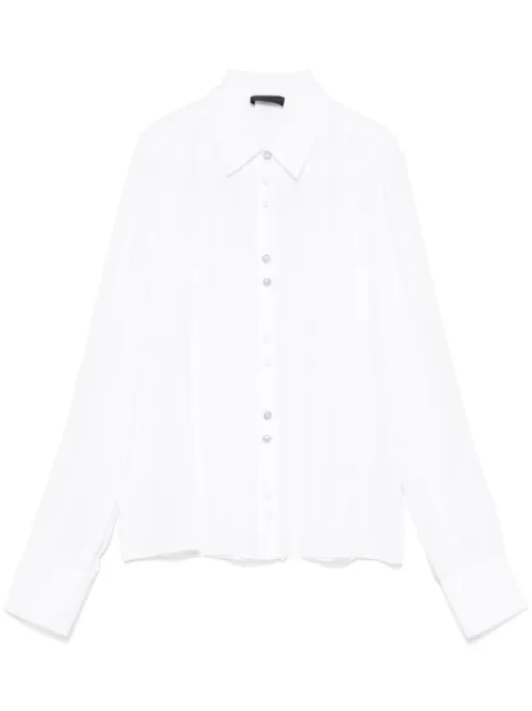 LIU JO pleated shirt 