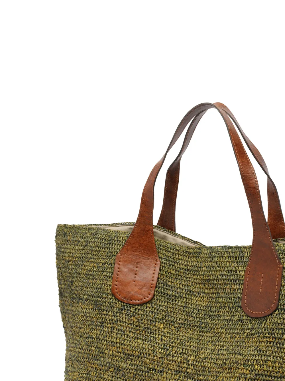 Shop Ibeliv Tokyo Handbag In Green