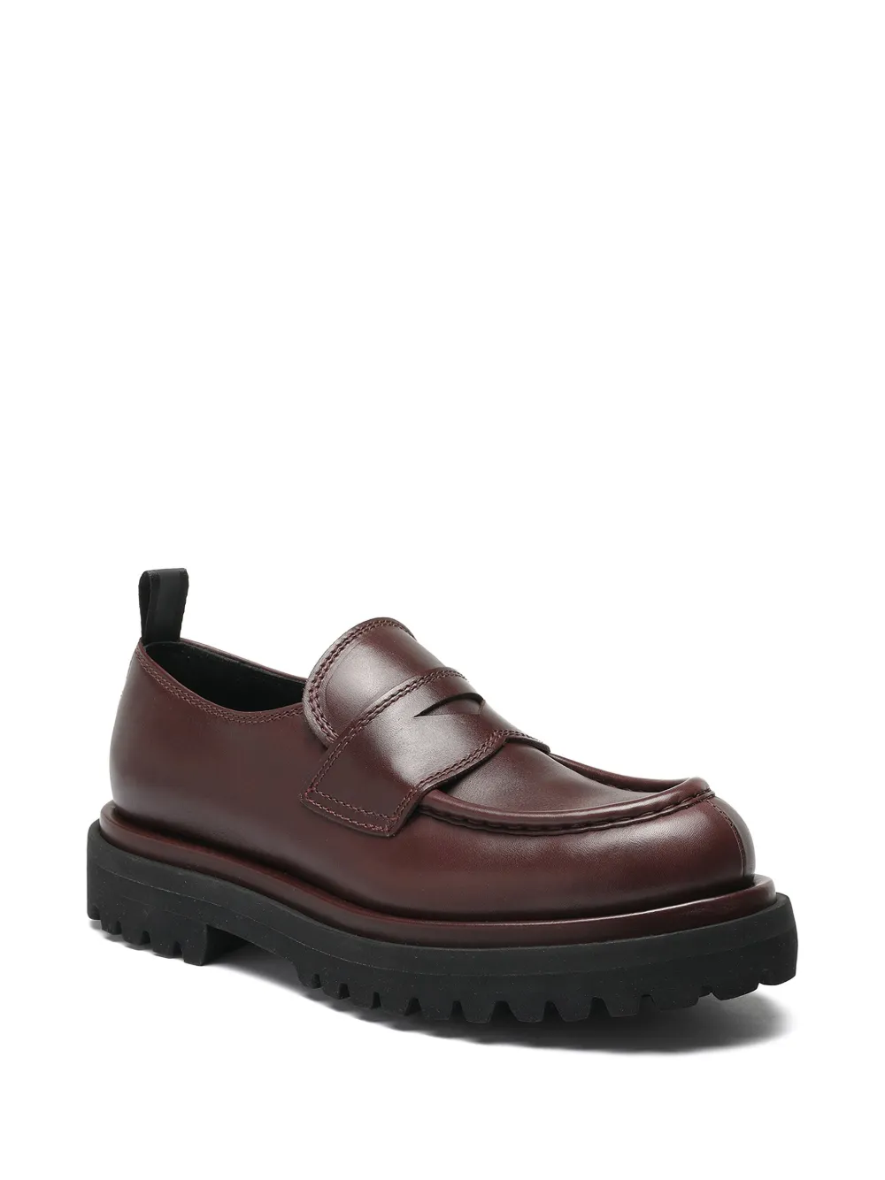 Officine Creative Wisal 001 leren loafers - Rood