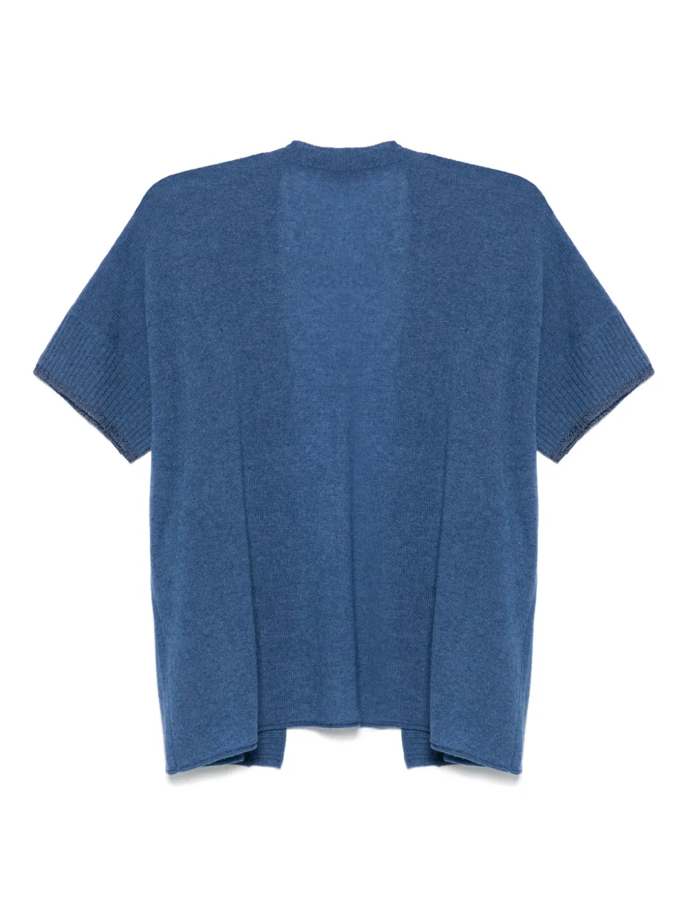 Le Tricot Perugia open-front cardigan - Blauw