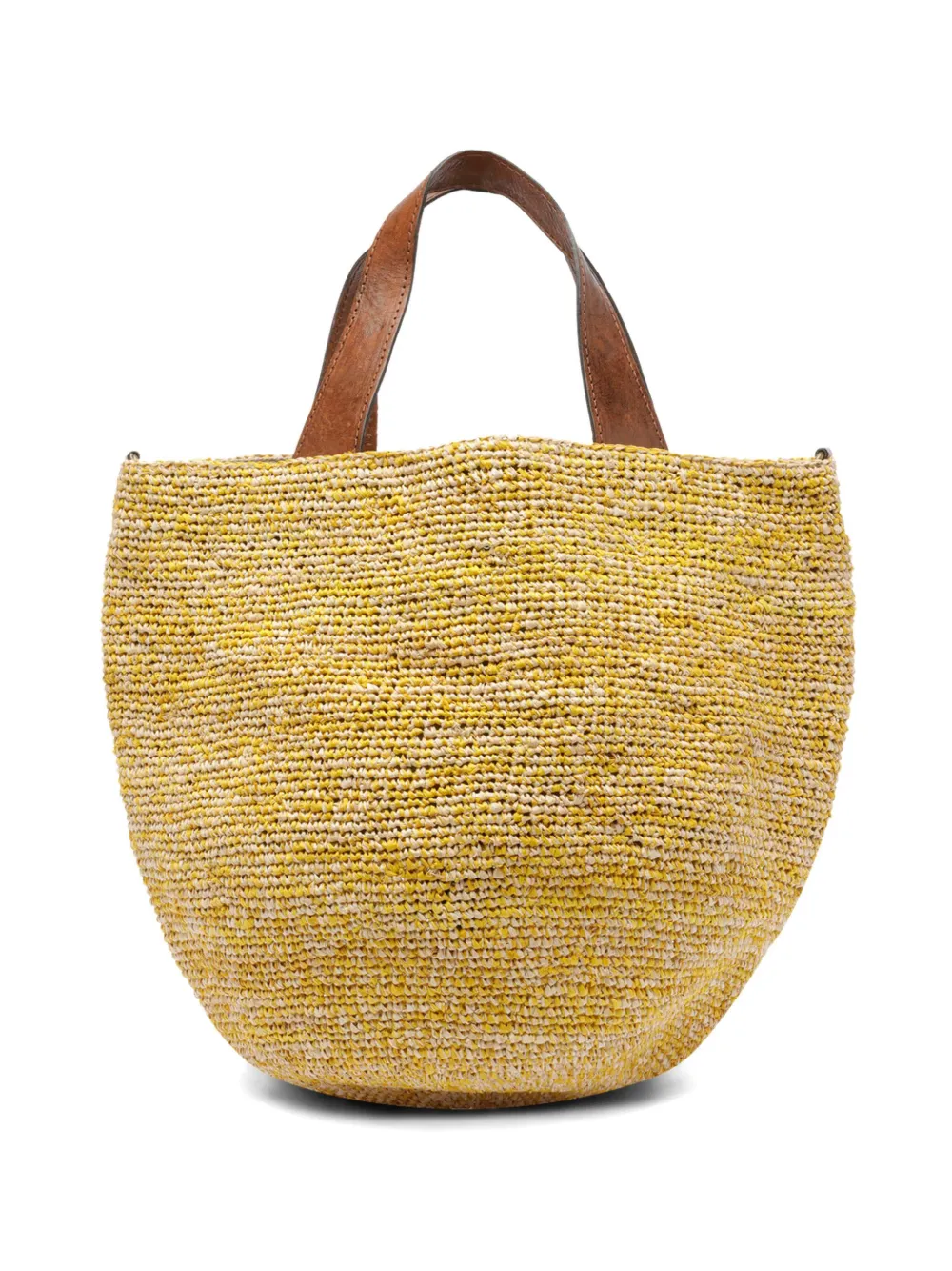 raffia toe bag