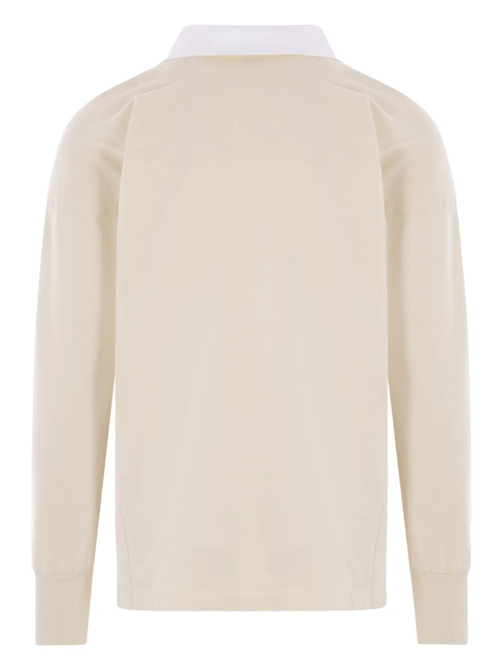 Maison Margiela cotton polo shirt - Beige