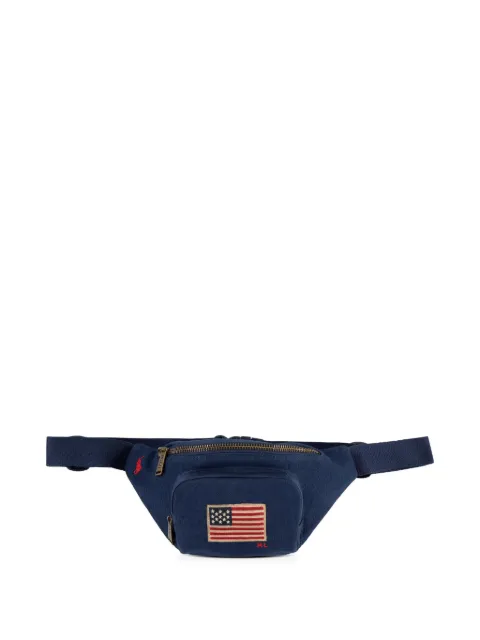POLO RALPH LAUREN KIDS cangurera con logo