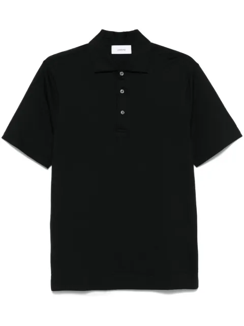Lardini playera tipo polo de tejido jersey