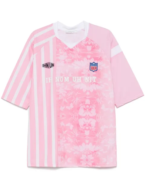 Ih Nom Uh Nit stripe patch T-shirt