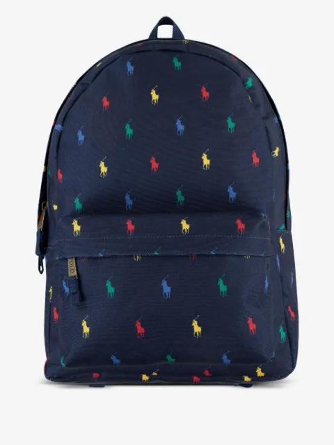POLO RALPH LAUREN KIDS logo backpack