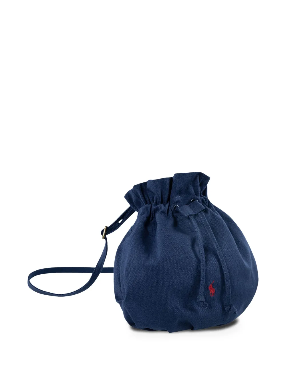 POLO RALPH LAUREN KIDS embroidered-logo bag - Blauw