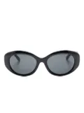 Polo Ralph Lauren oval-frame sunglasses - Black