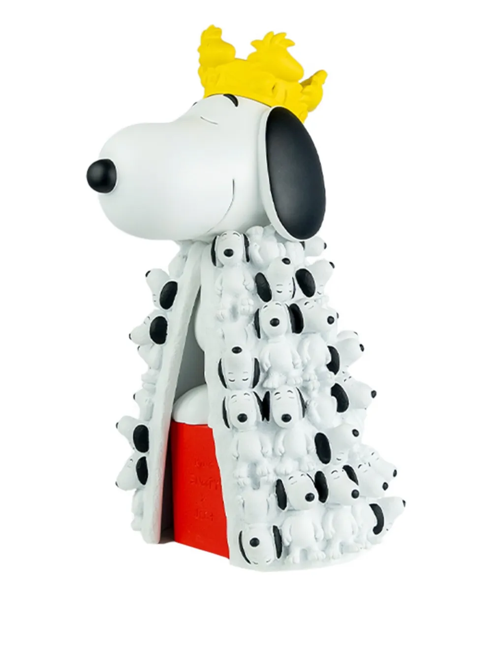 Leblon Delienne King Snoopy Sculpture In White