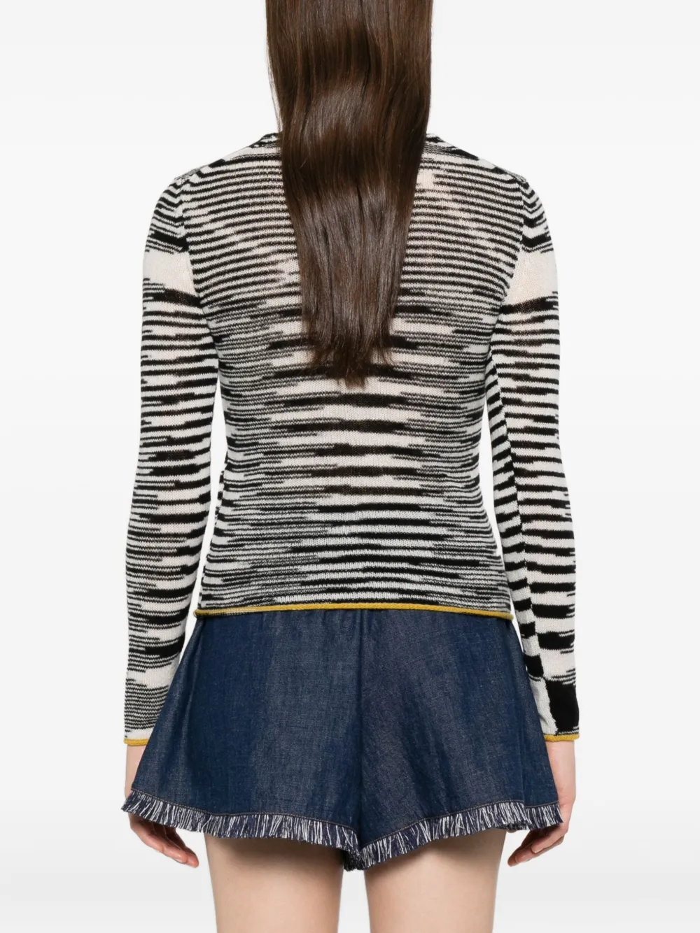 Missoni Gestreept T-shirt Zwart