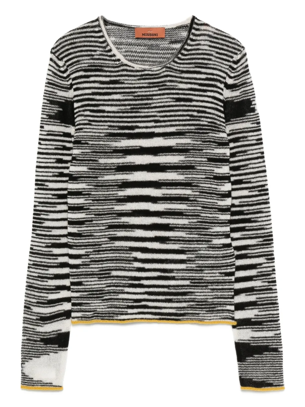 Missoni Gestreept T-shirt Zwart