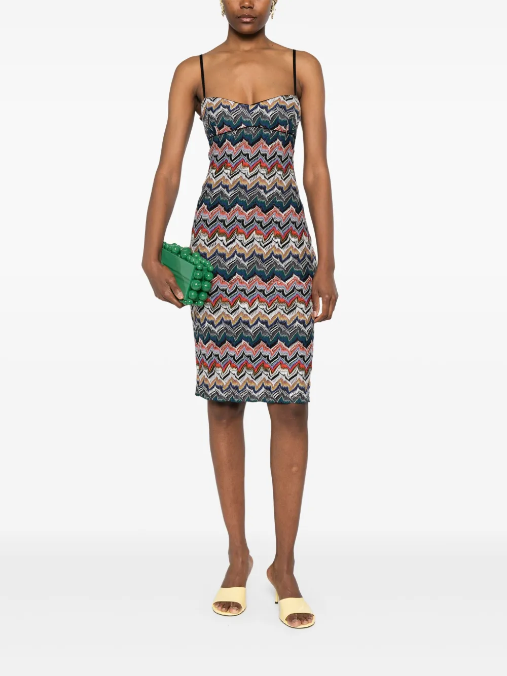 Missoni sleeveless dress - Zwart