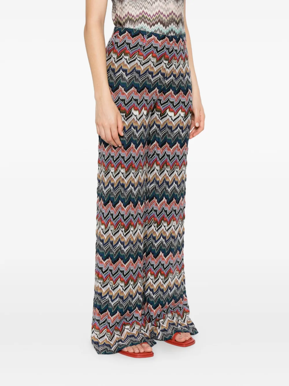 Missoni zigzag trousers Zwart
