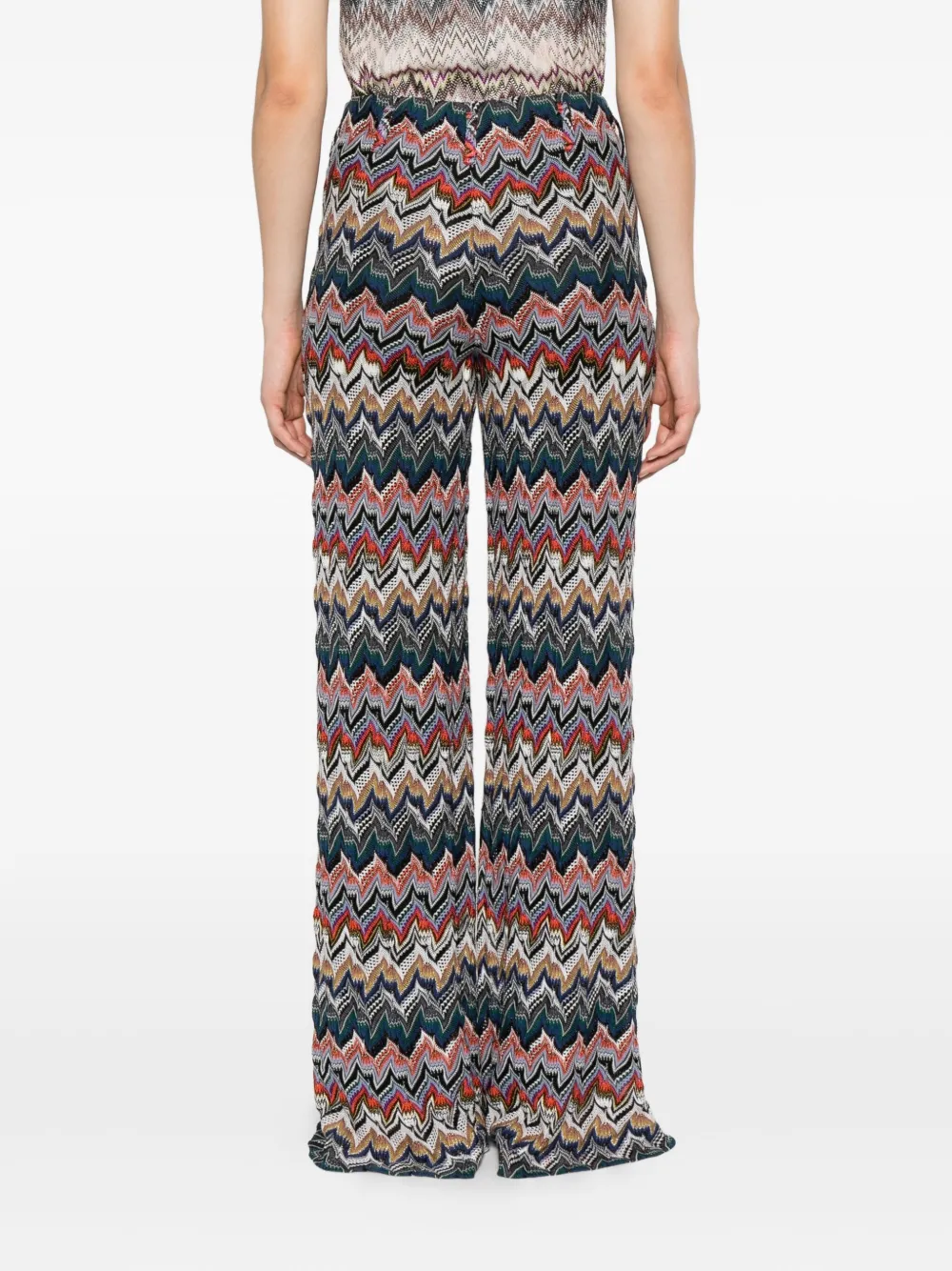 Missoni zigzag trousers Zwart