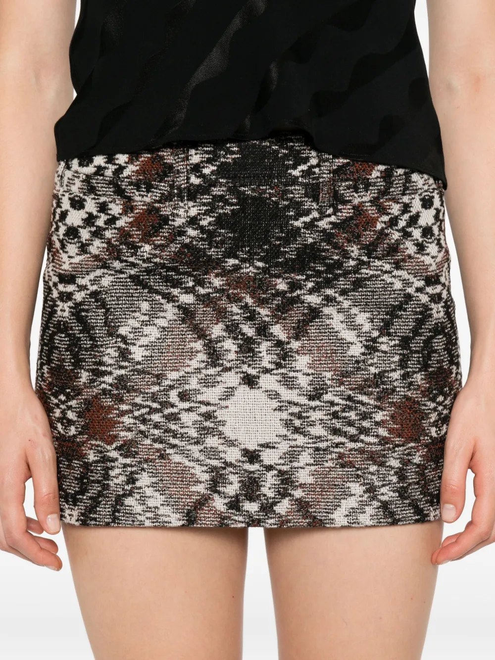 Missoni Mini-rok met print Bruin