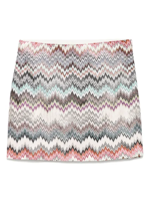 Missoni zigzag-patterned skirt