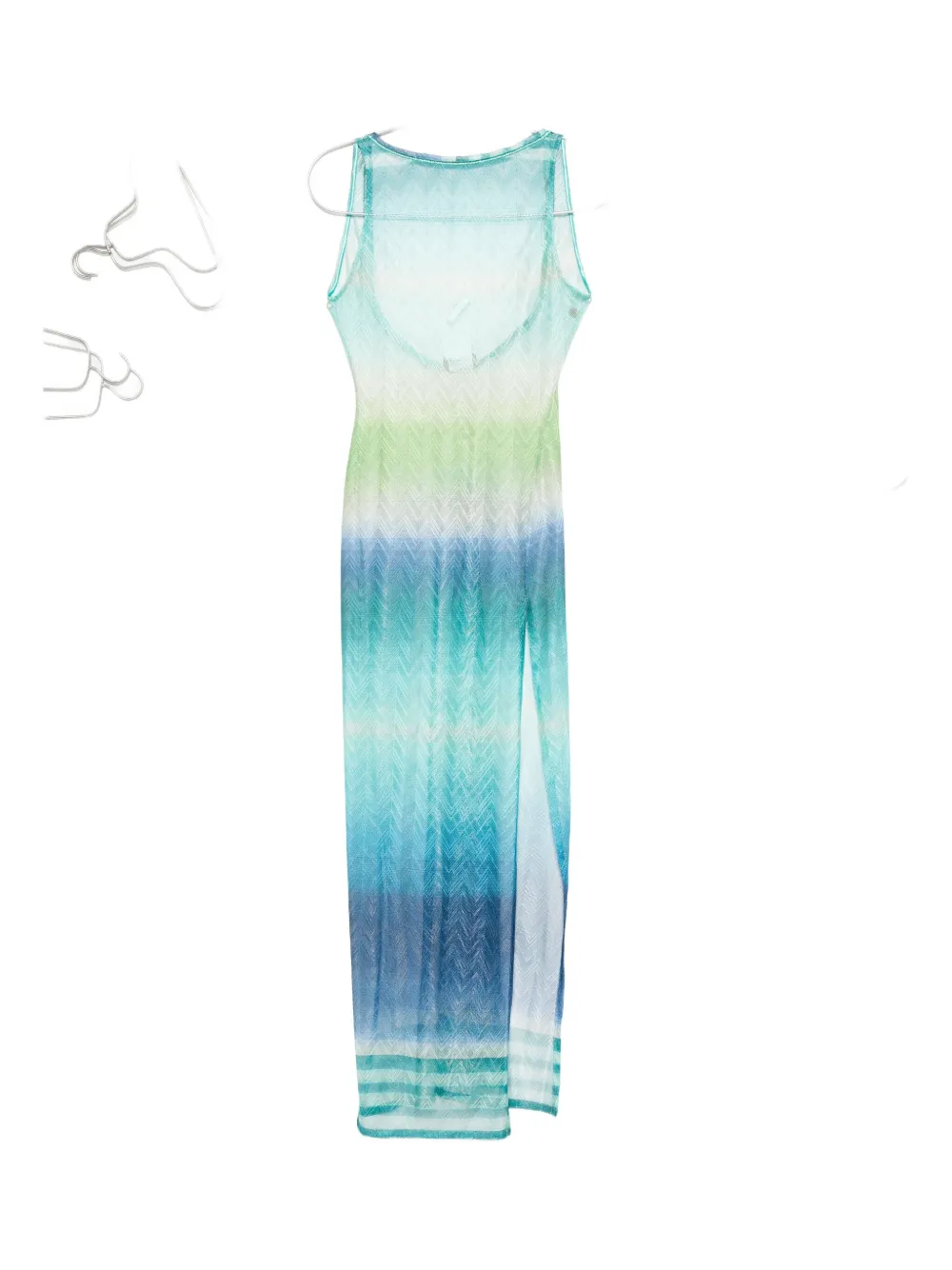 Missoni printed midi dress Blauw