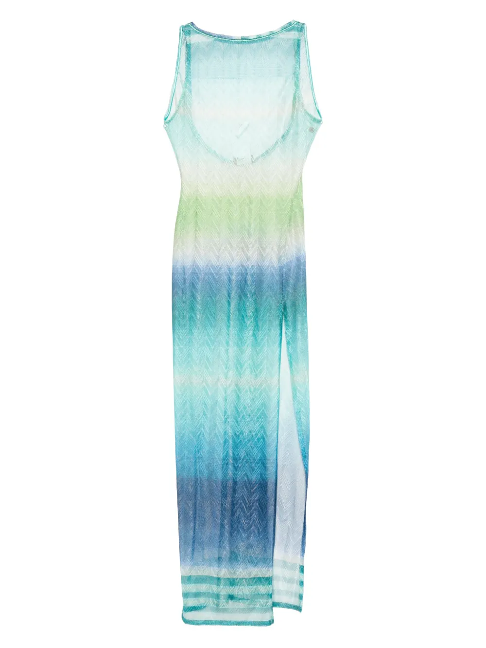 Missoni printed midi dress Blauw