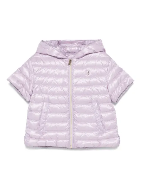 Herno Kids short-sleeve puffer jacket