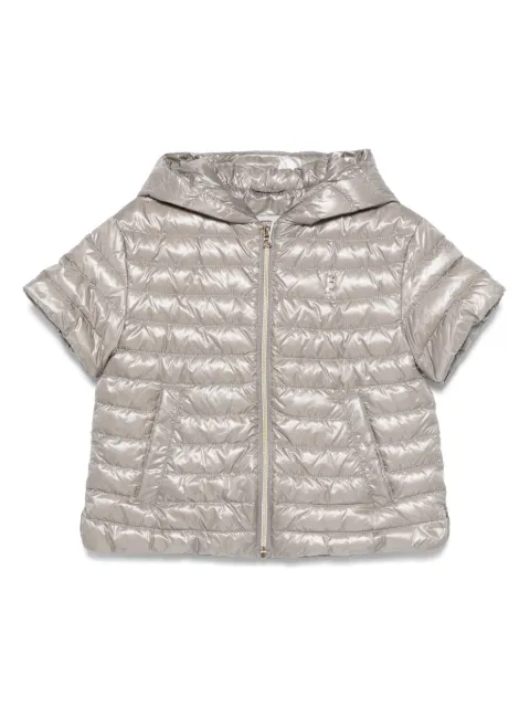 Herno Kids short-sleeve puffer jacket