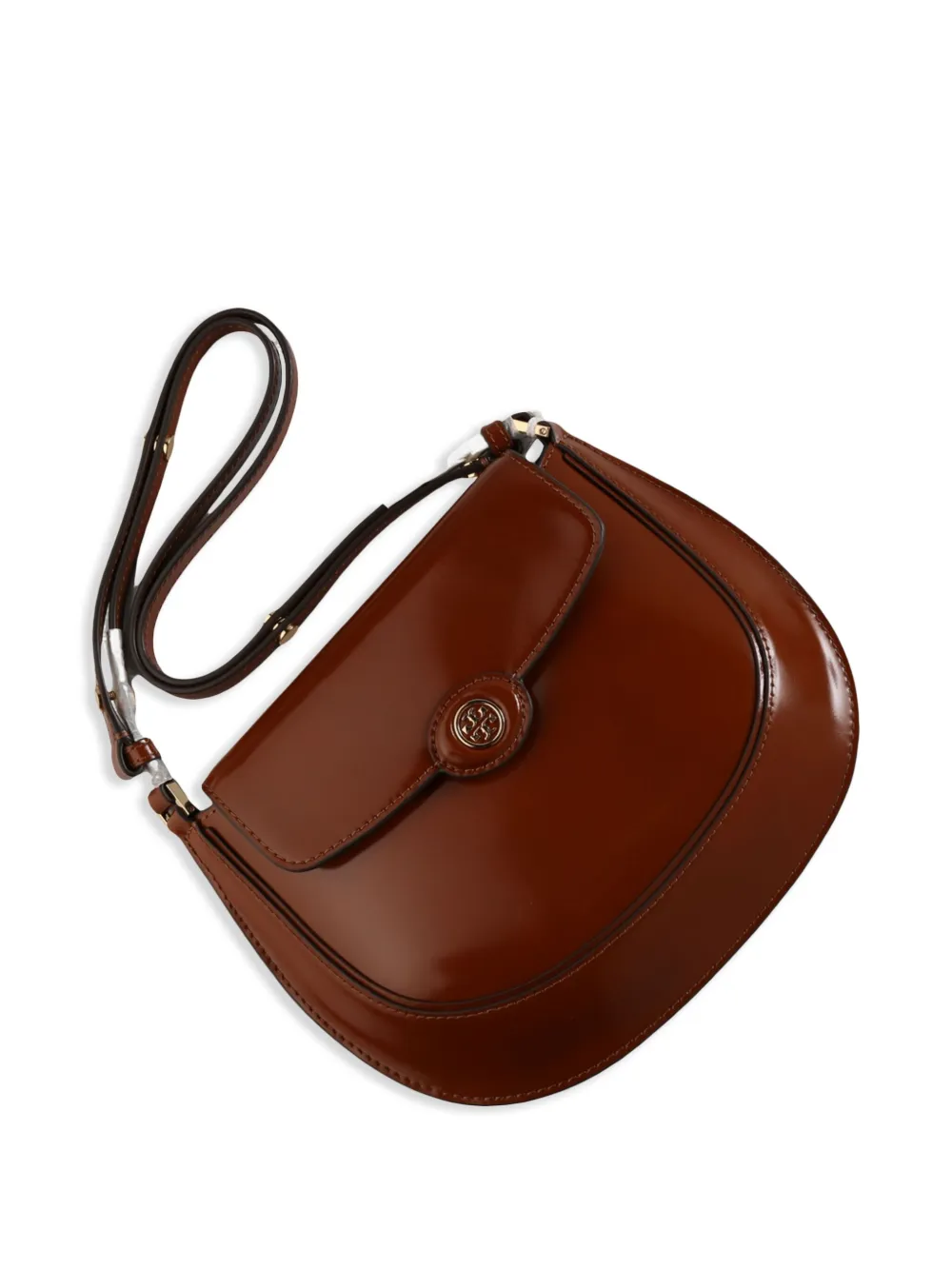 Tory Burch small Robinson flap bag - Bruin