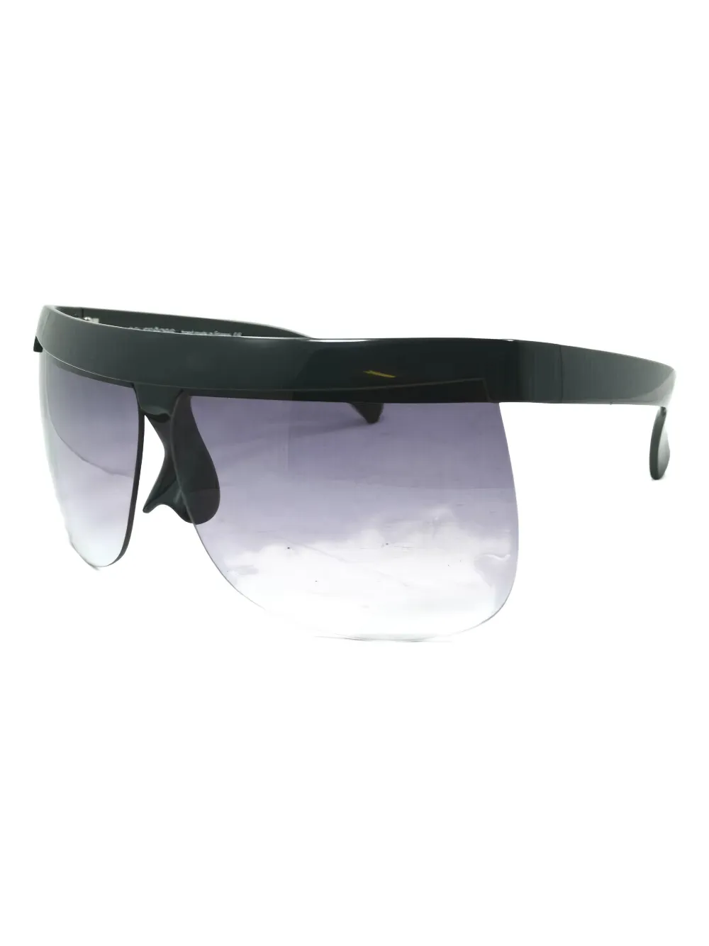 Courrèges rimless sunglasses - Zwart