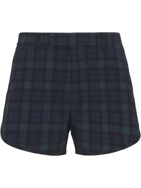 Martine Rose shorts con cuadros estampados