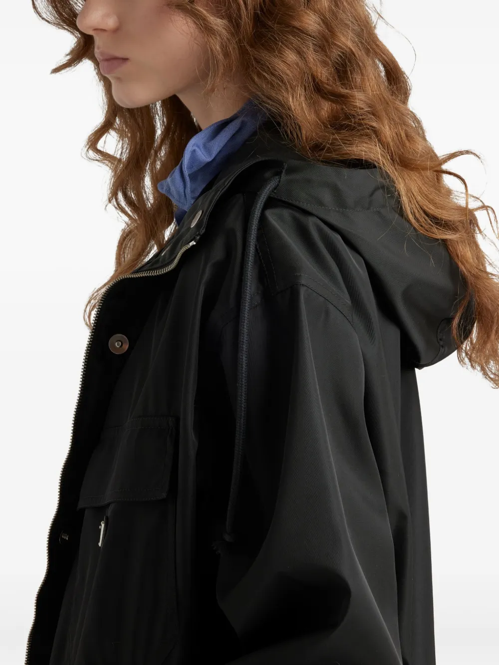 服*。様 FW/1998 prada nylon tailored jacket Prada's FW 1998