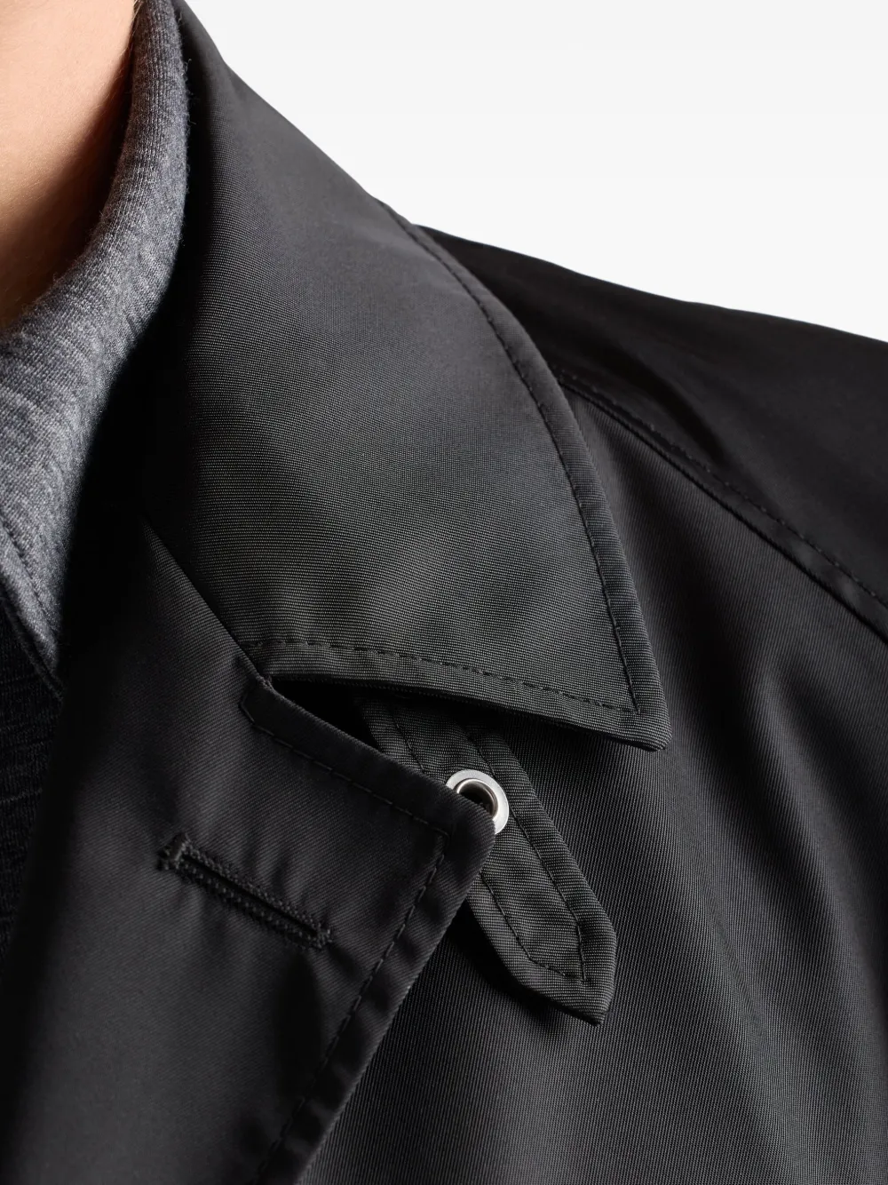 Prada Re-Nylon jas Zwart